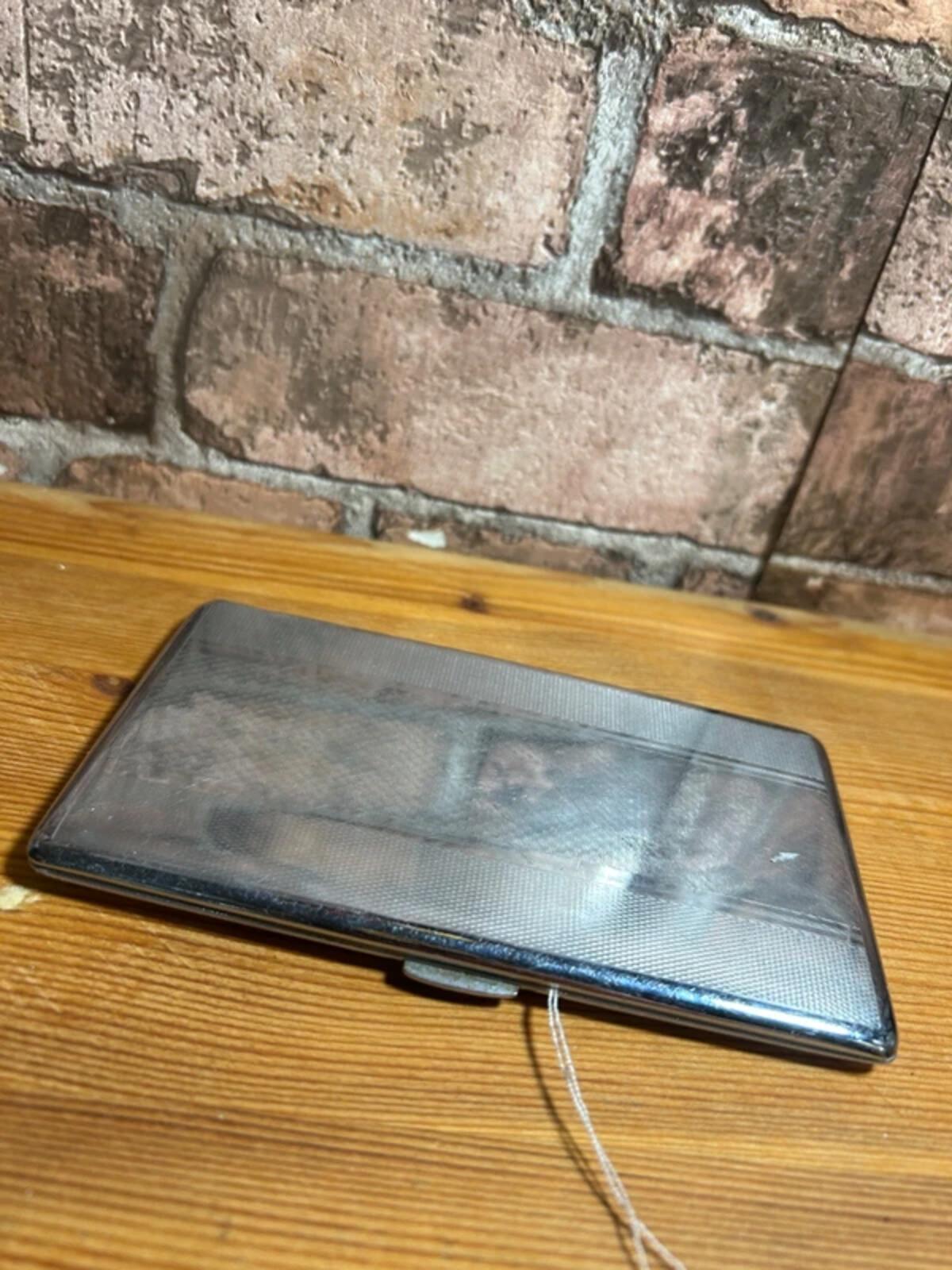 Vintage Silver Tone Case