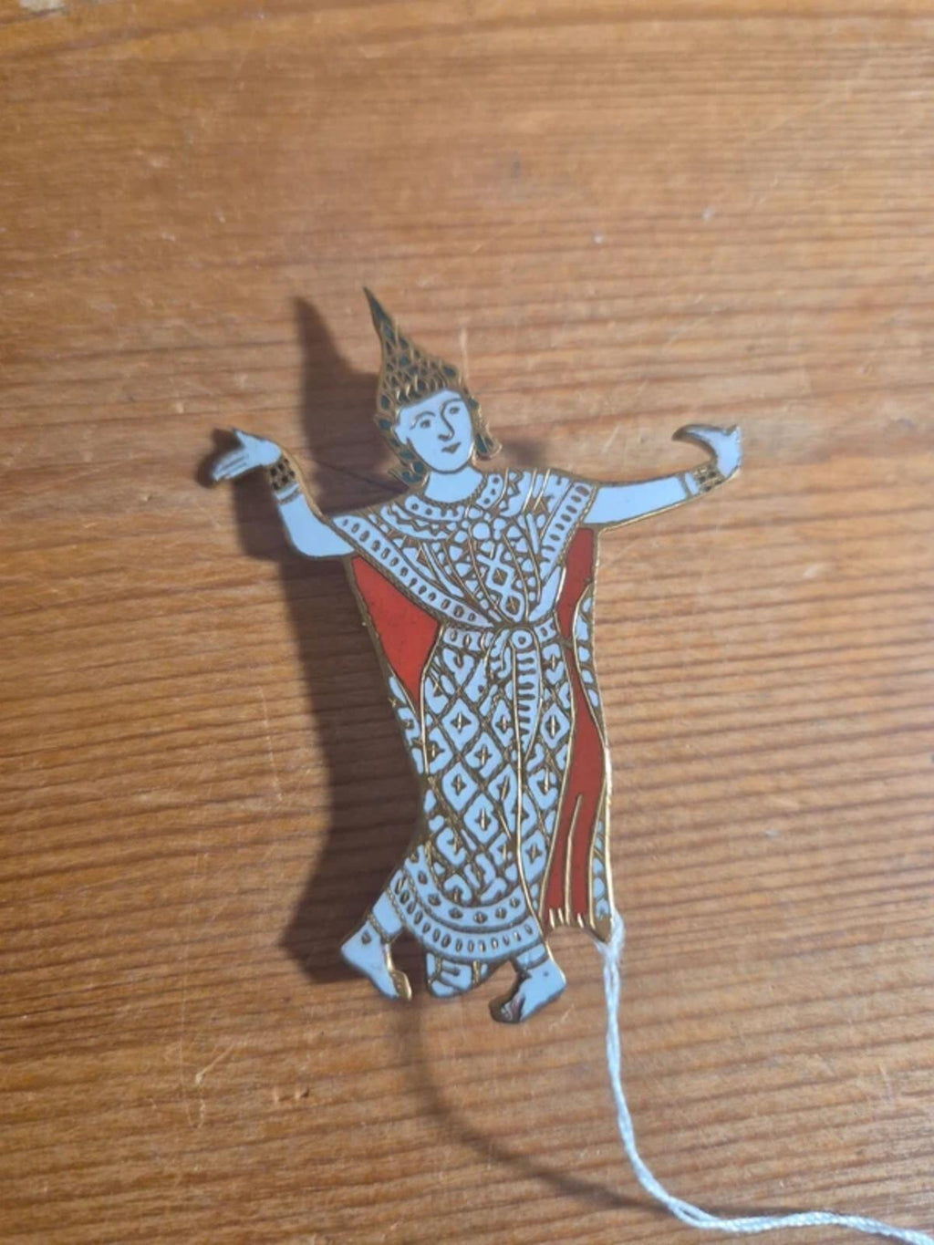Bronze Thailand Brooch