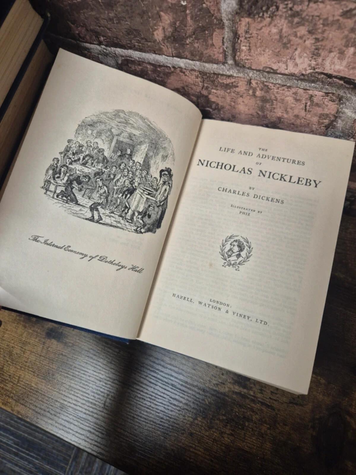 Charles Dickens Book Set