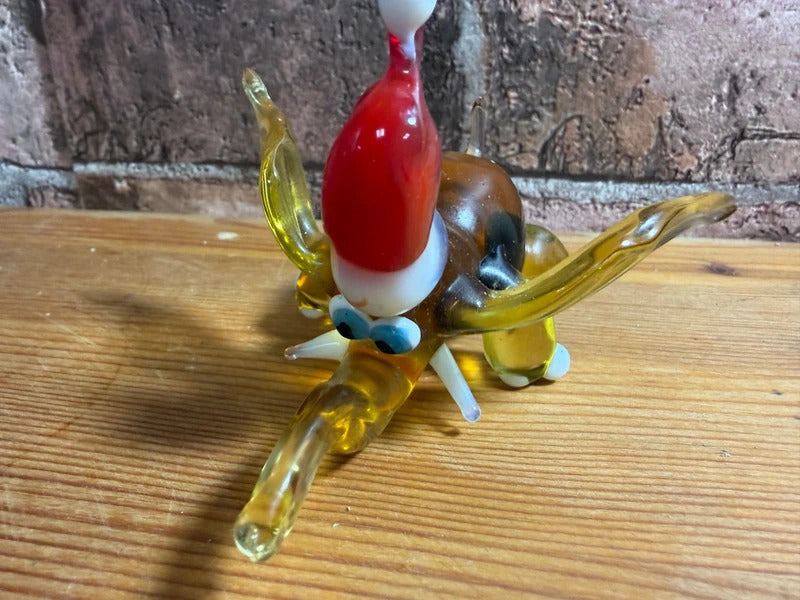 Blown Glass Vintage Elephant