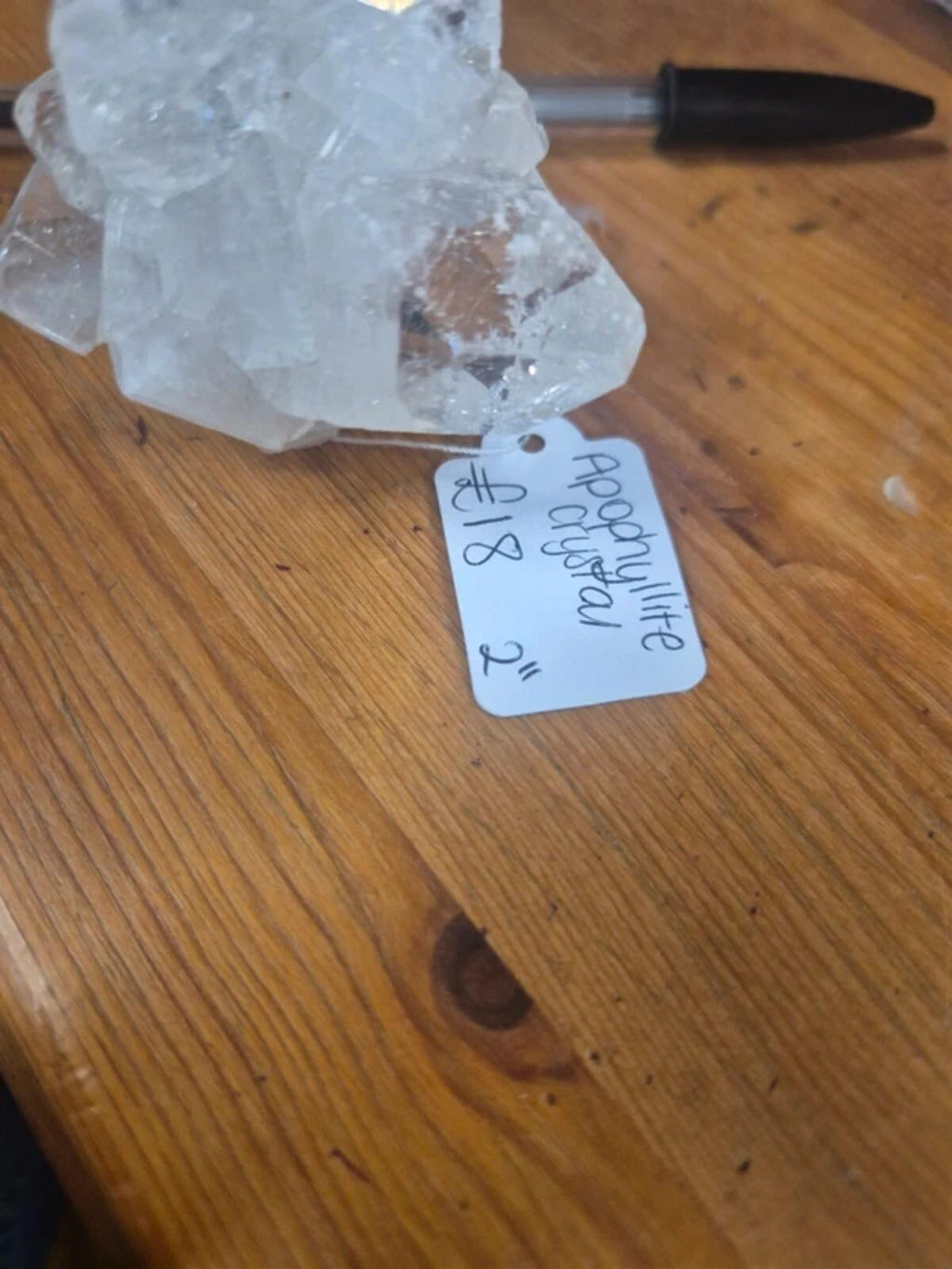 Apophyllite crystal