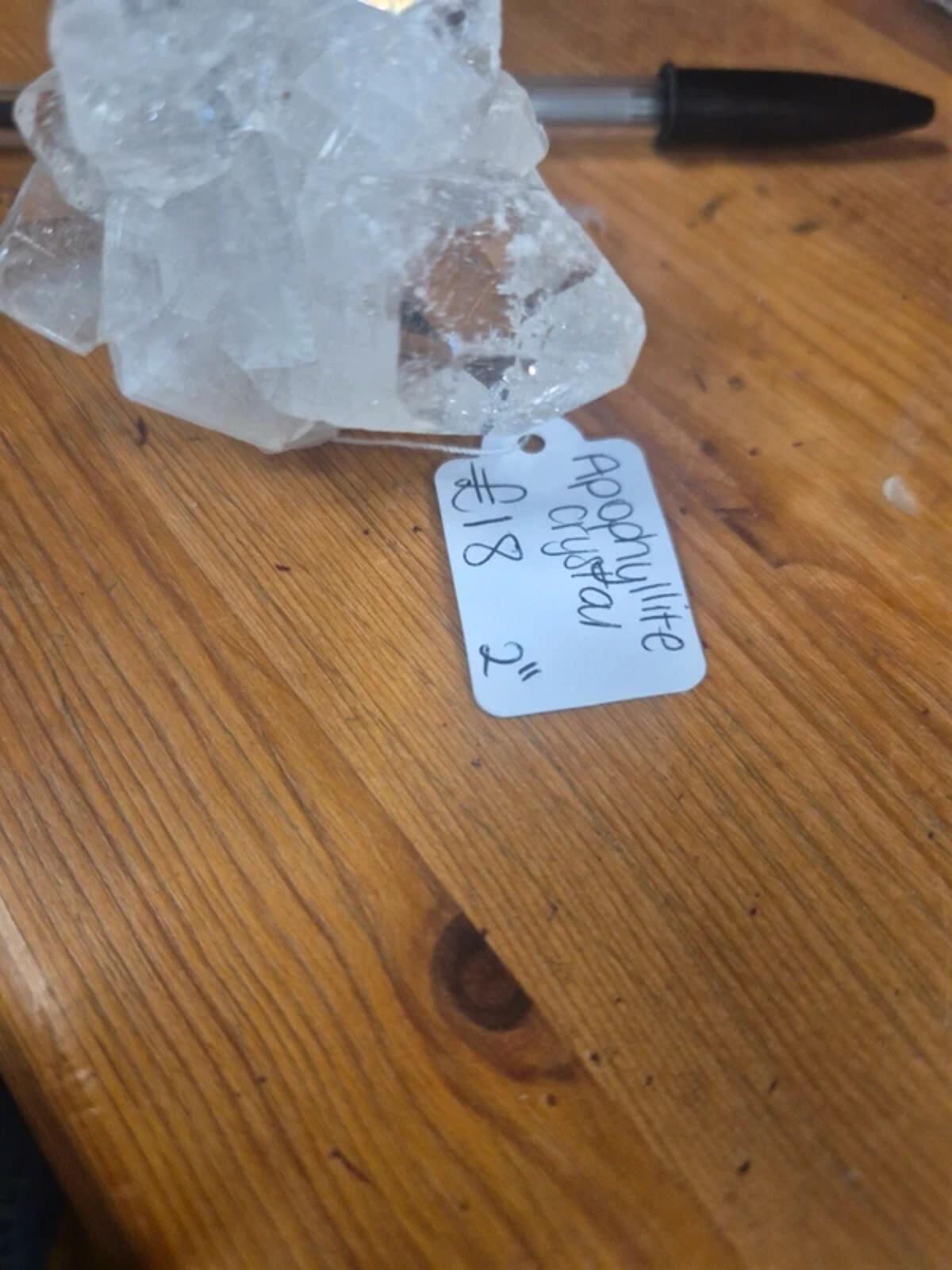 Apophyllite crystal