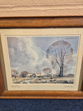Hugh Brandon Cox 'November Norfolk' Signed and Framed Print