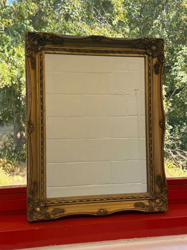 Vintage Gold Guilded Bevelled Edge Mirror