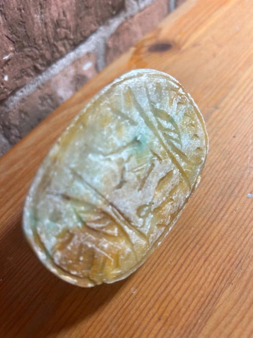 Carved Scarab Ornament