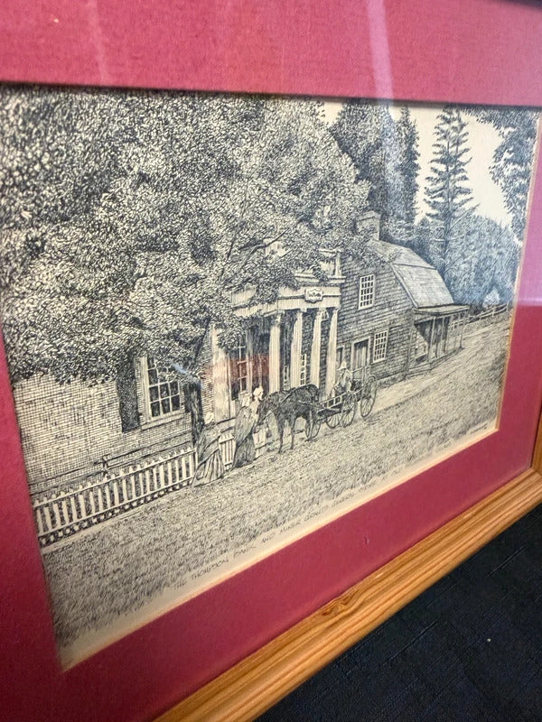 Sturbridge Village Framed Print