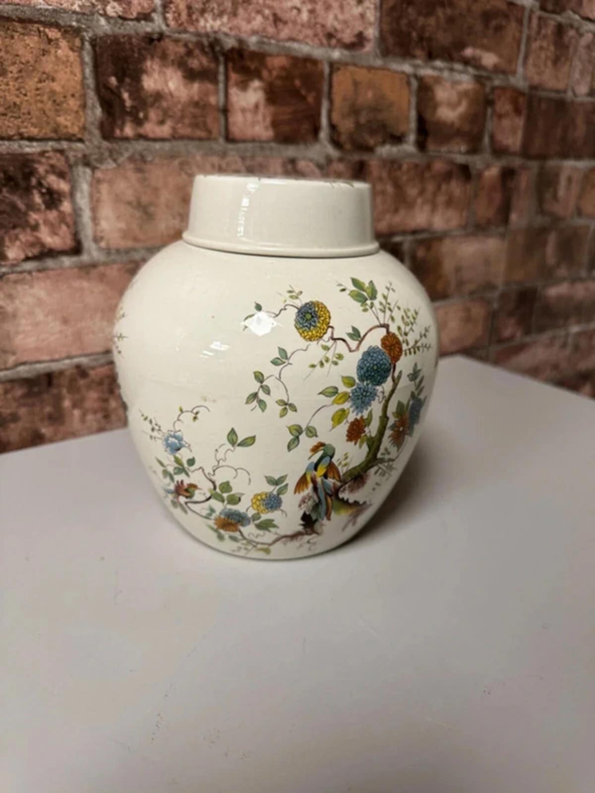 Royal Cauldon Vintage Ceramic Lidded Vase