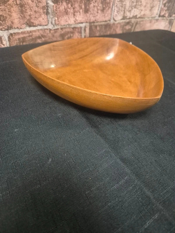 Teak bowl