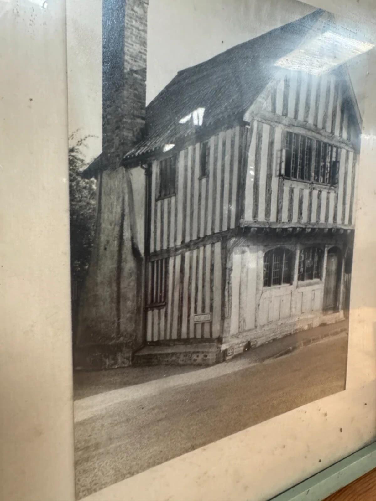 Vintage Framed Ashwell House