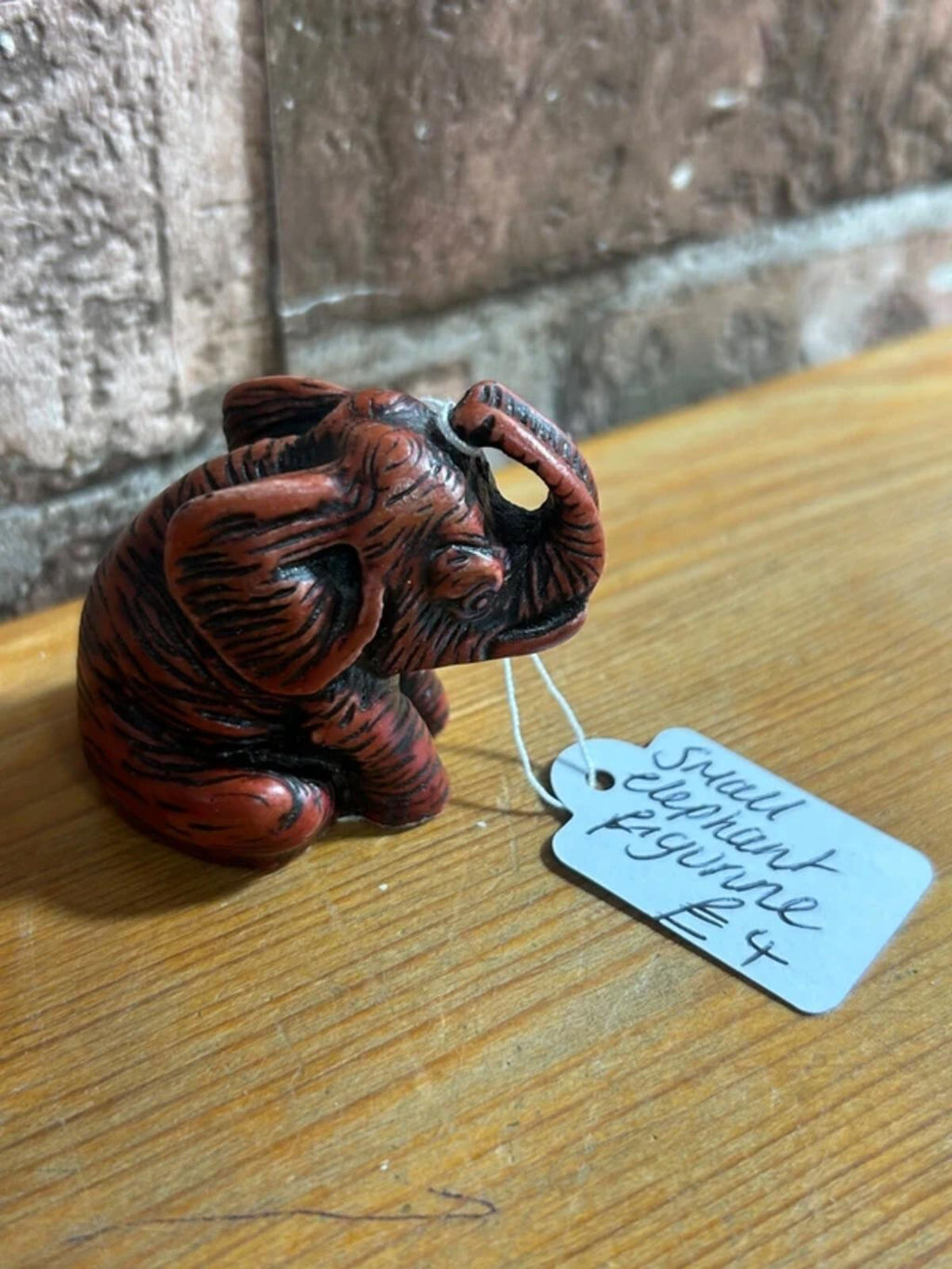 Small Elephant Figurine
