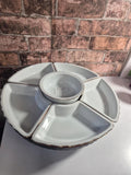 Lazy Susan Ceramic Sectional Serving Dishes