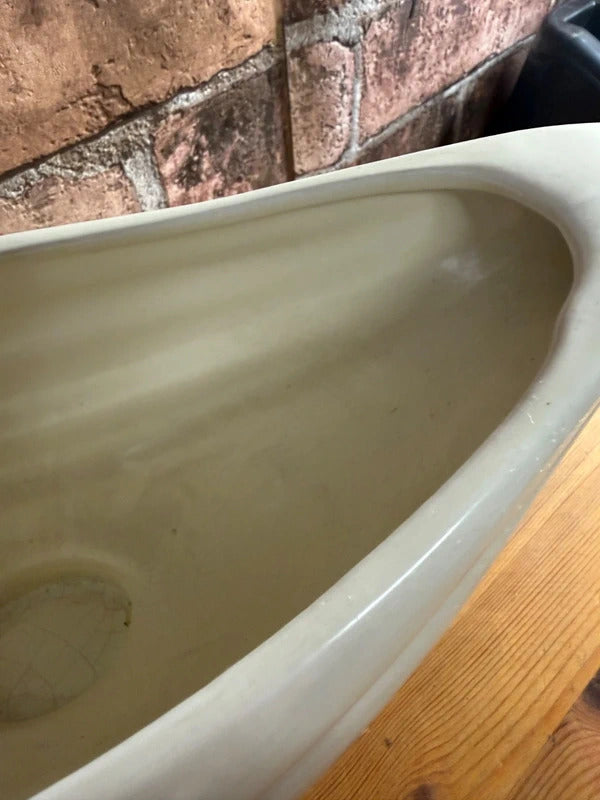 Dartmouth Pottery Cream Oval Vase