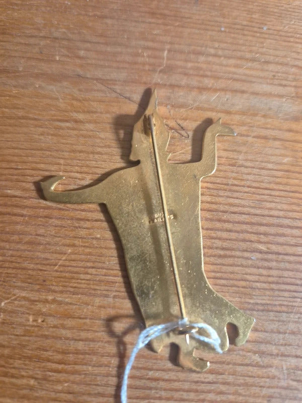 Bronze thailand brooch