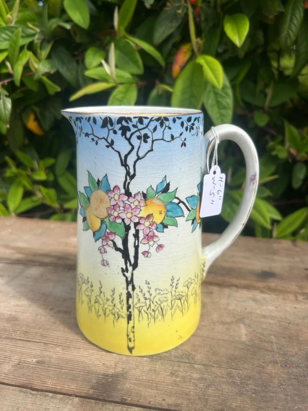 Vintage Hand Painted Pitcher Jug