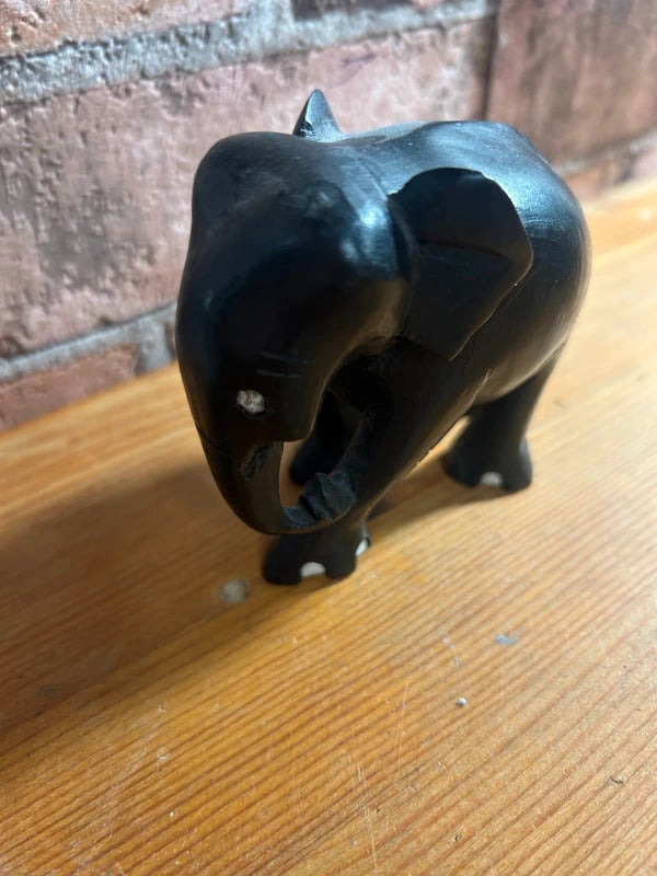 Wooden Elephant Ornament