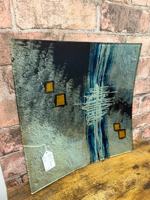 Square Patterned Glass Plate