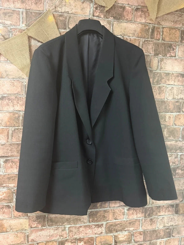 Debenhams Black Blazer - Size 14