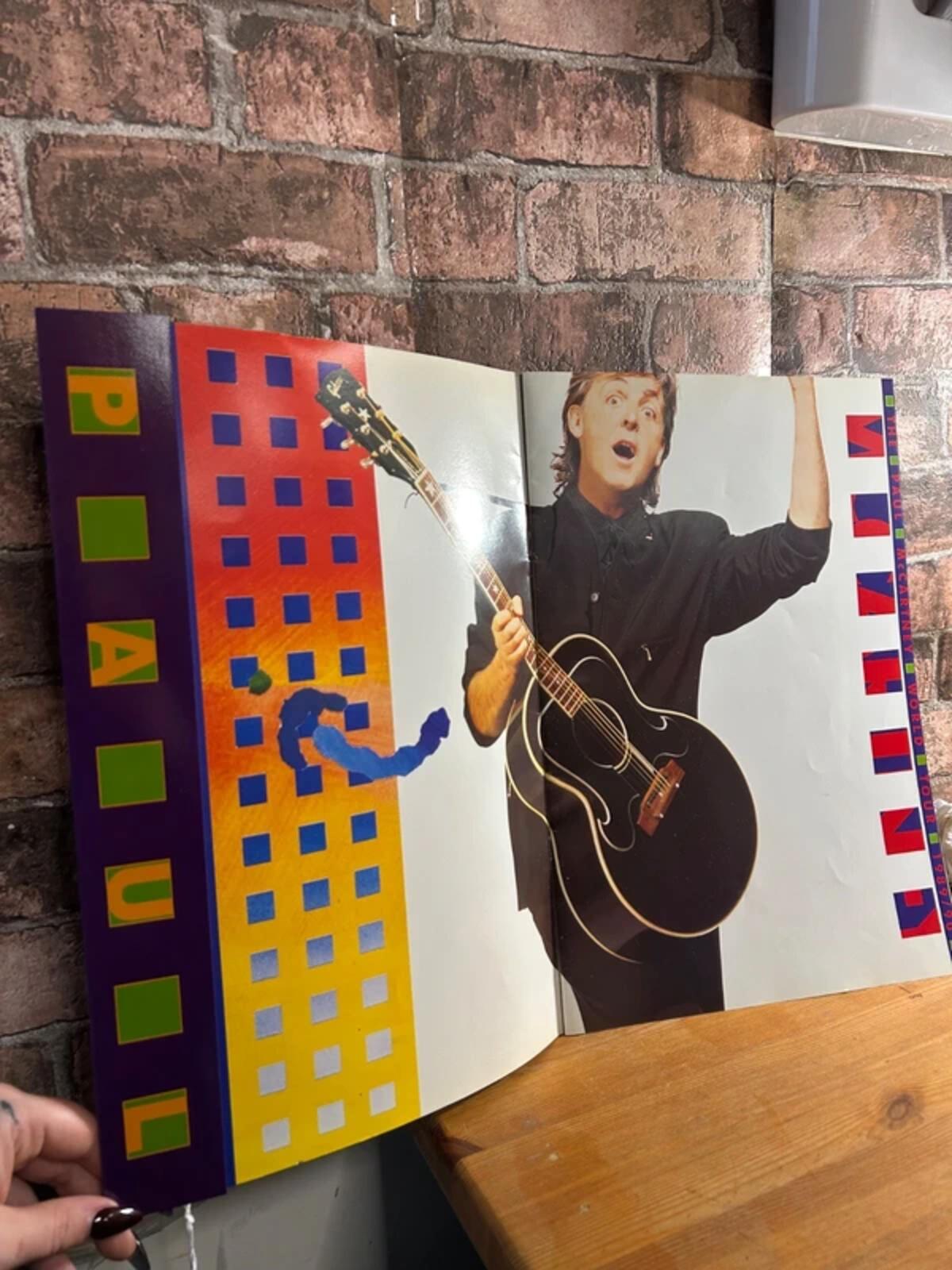 Official Paul McCartney World Tour 1989/1990 Concert Programme
