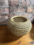 Vintage Wicker Round Basket