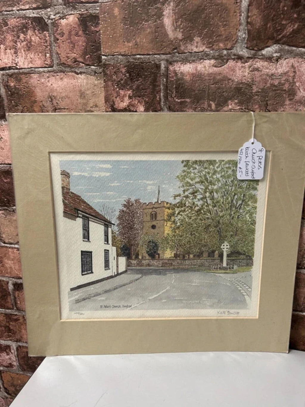 St Peters Church Duxford Painting - Keith Fawcett - 440/500