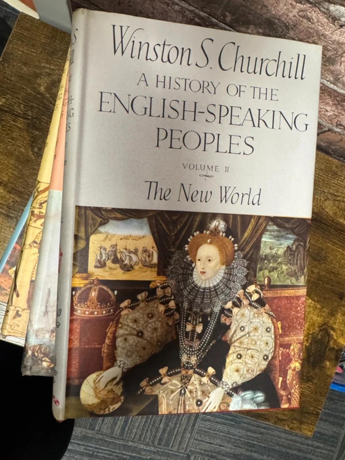 A History of The English Speaking Peoples - Winston S.Churchill Bookset of Four