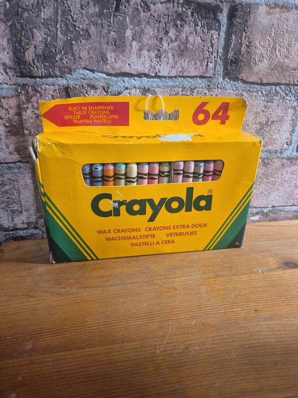 Vintage Binney & Smith Crayola crayons - full set RARE