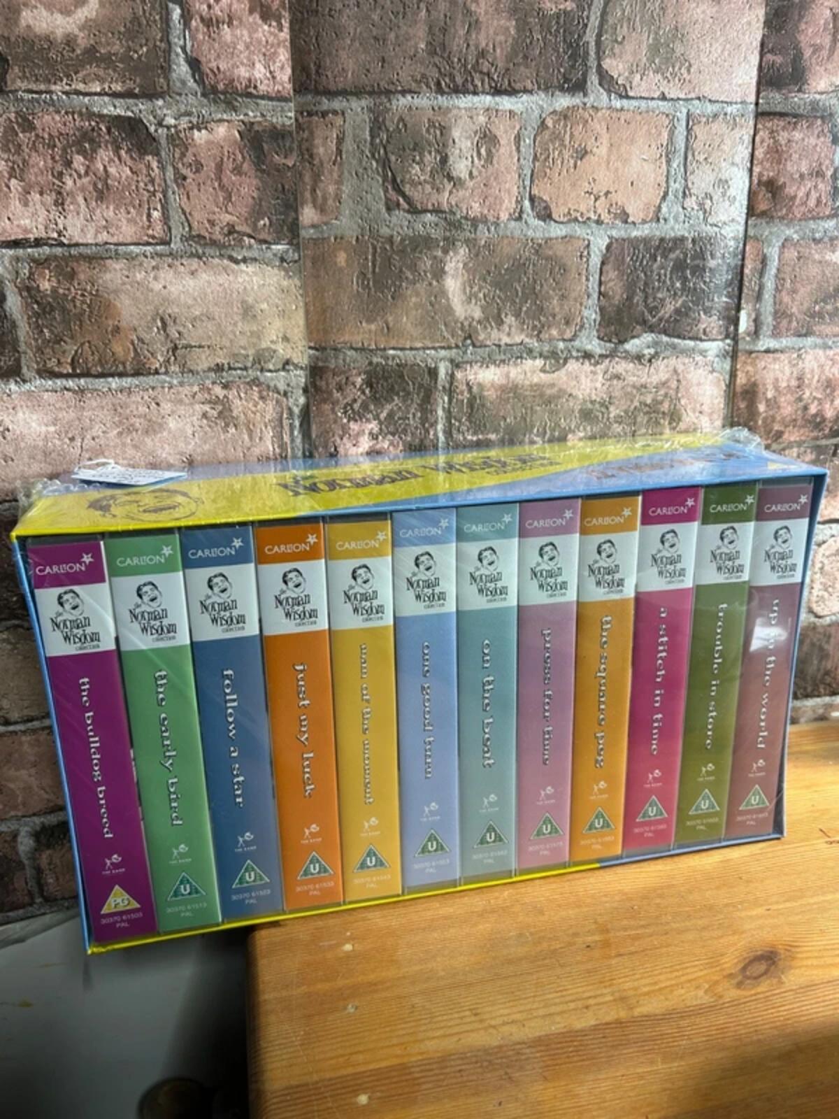 Norman Wisdom VHS Boxset Collection