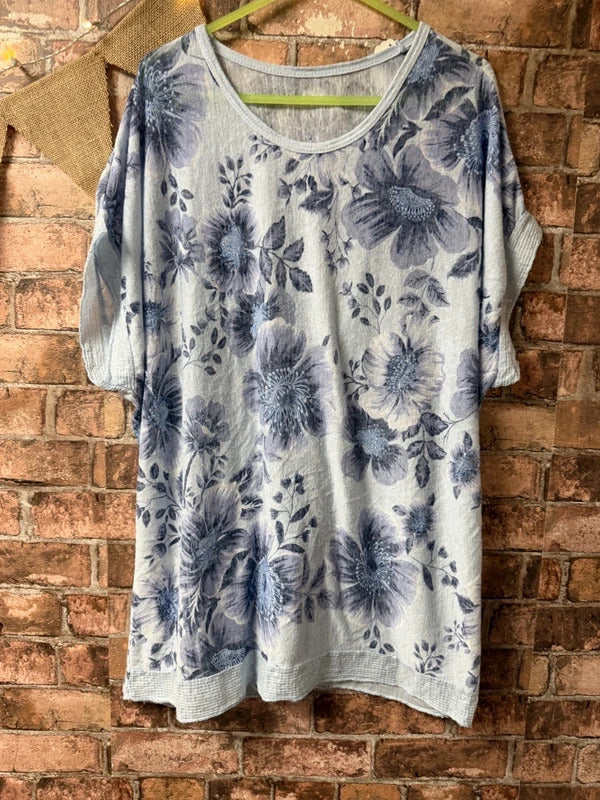 Made in Italy Patterned Top - One Size
