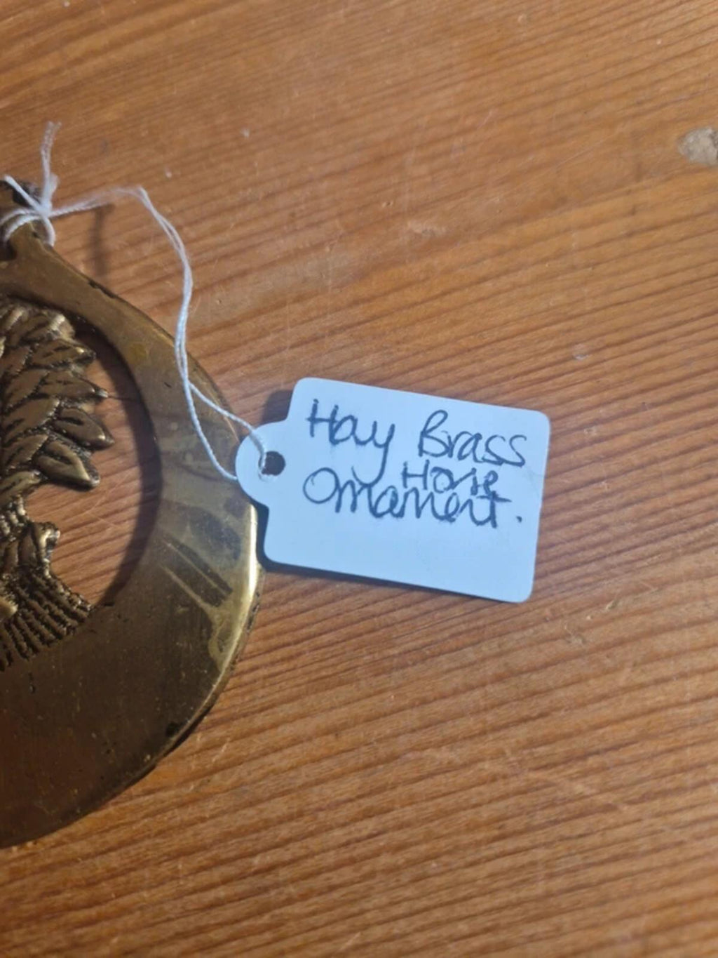 Hay Brass Ornament