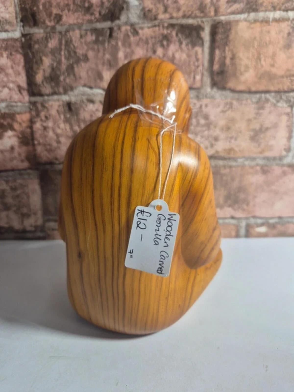 Wooden Carved gorilla