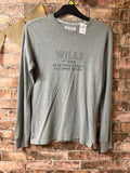 Jack Wills Grey Top - Size 8