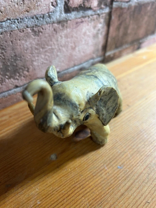 Oyster Shell Elephant Ornament
