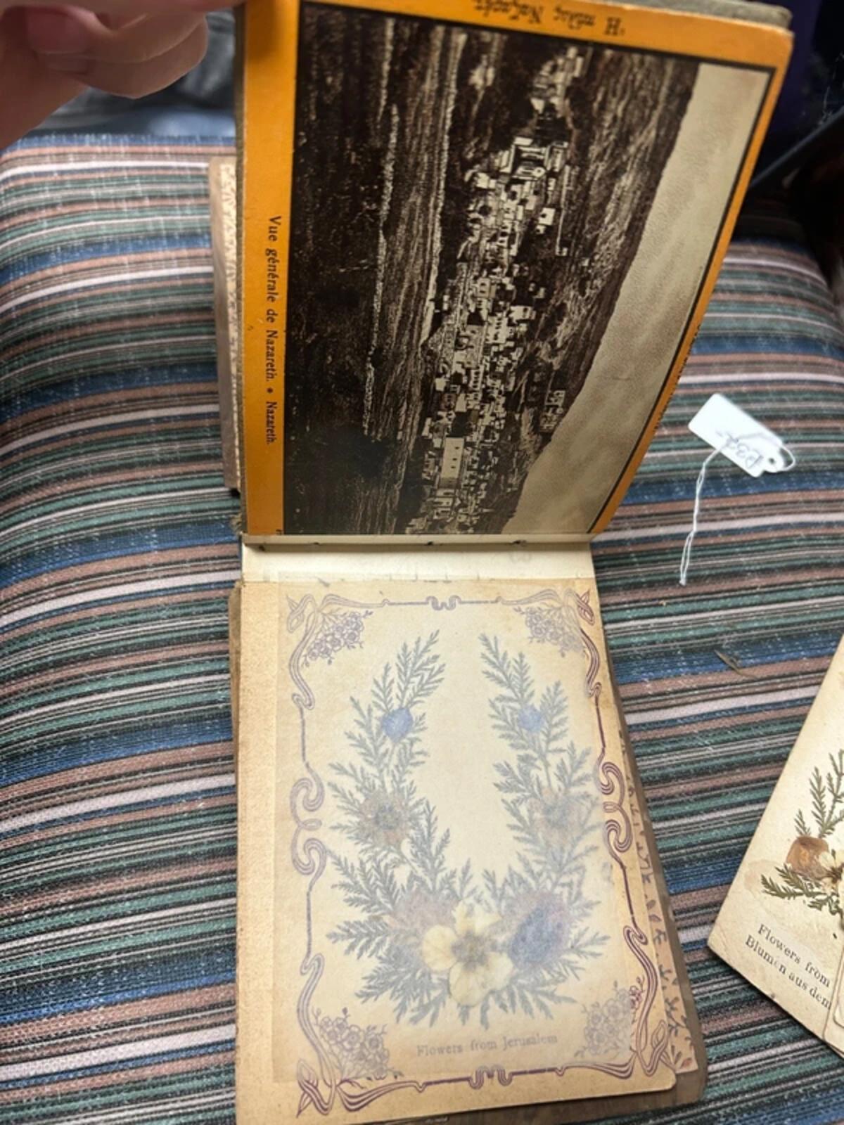 1917 Souvenir Album - Views and Flowers of Jerusalem