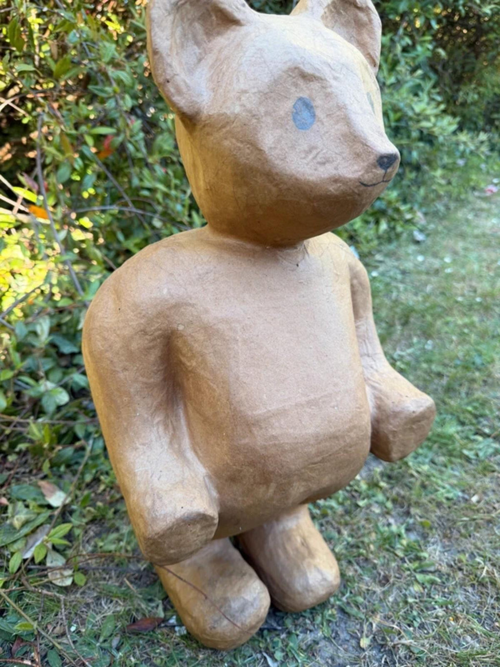 Harrods Vintage Shop Display Paper Mache Teddy