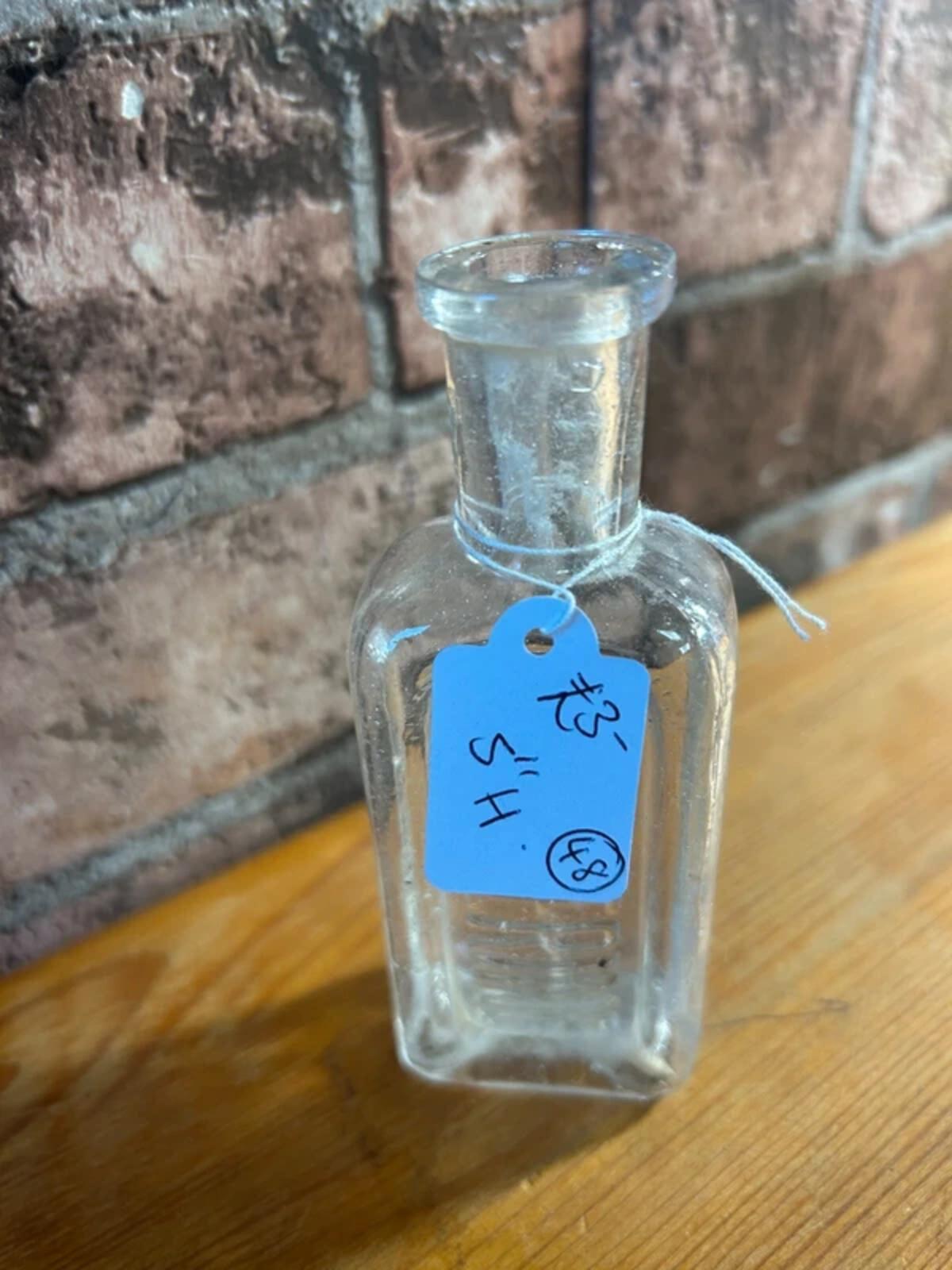 Vintage Glycenie Glass Bottle