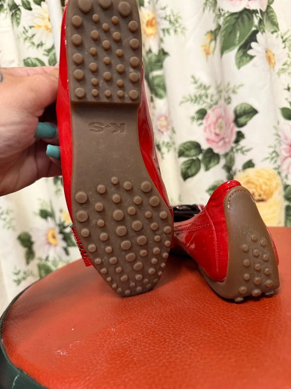 Kennel and Schmenger Red Patent Shoes