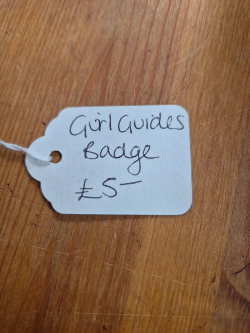 Girl Guides pin badge