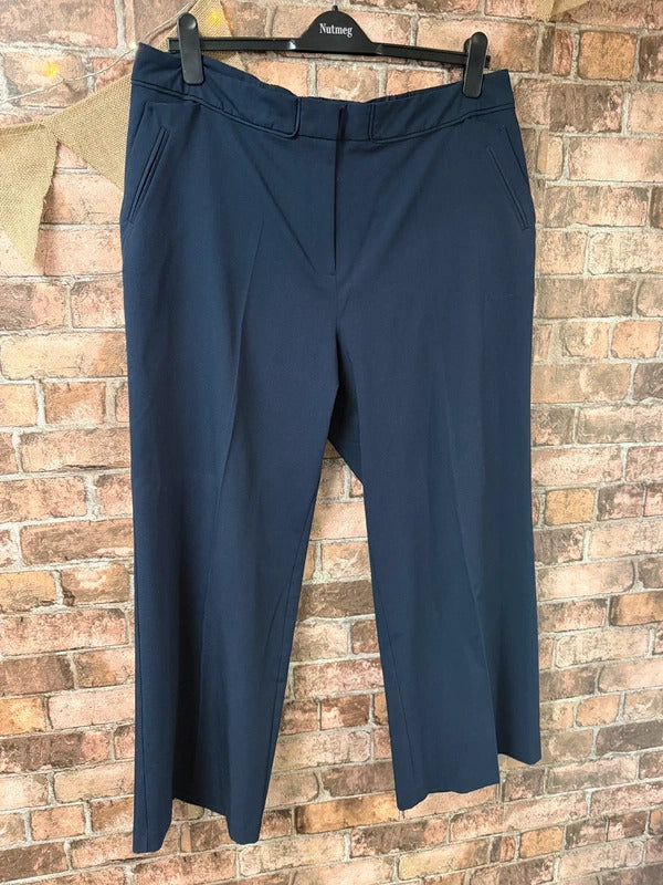 Capsule Navy Trousers - Size 20