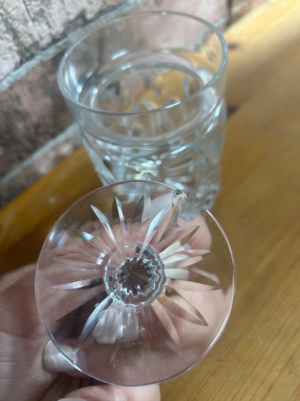 Crystal Cut Preserve Jar