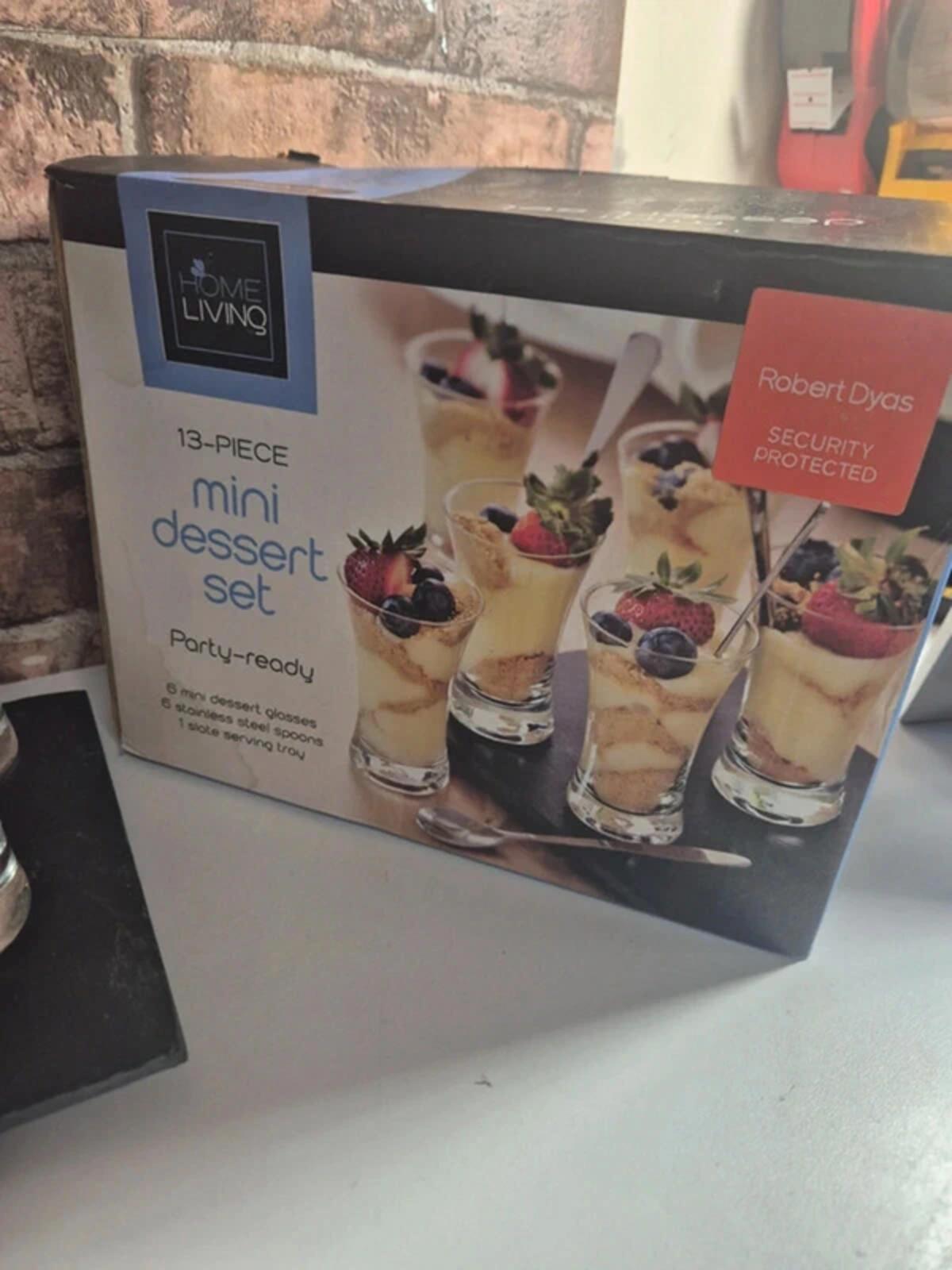 Mini desert set
