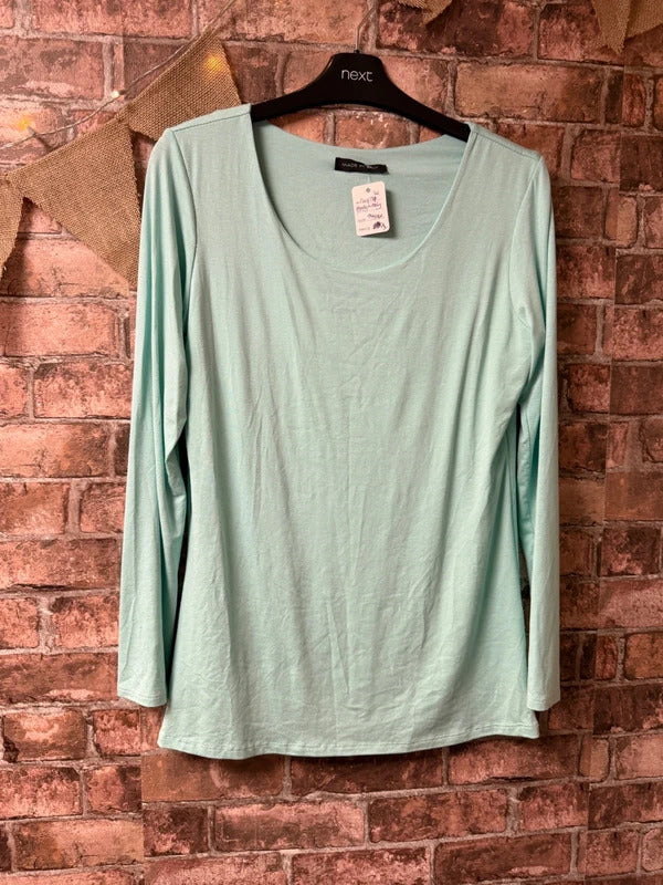 Made in Italy Turquoise Top - One Size