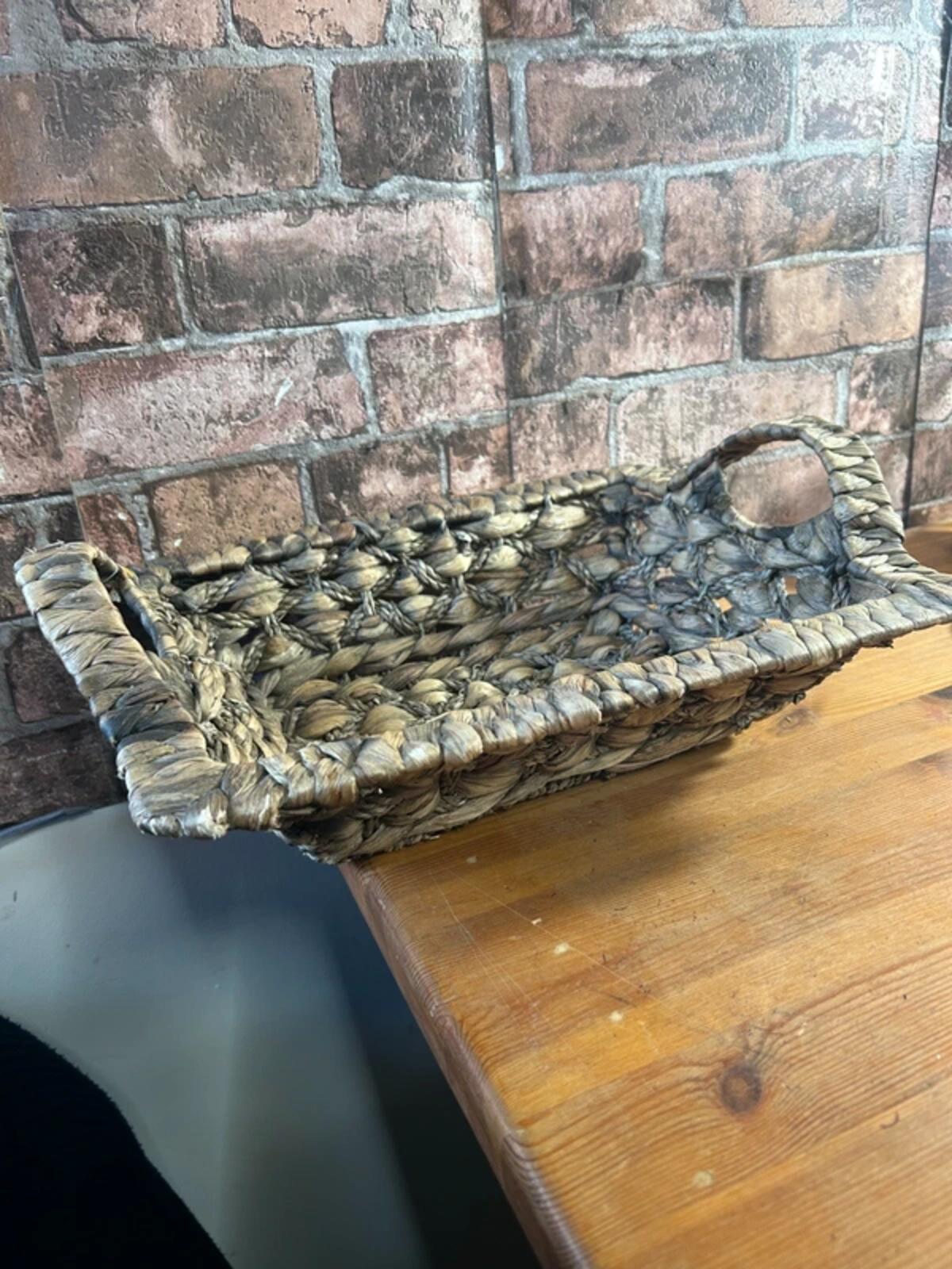 Wicker Storage Basket