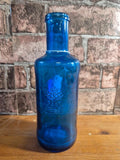 Vintage Blue glass bottle