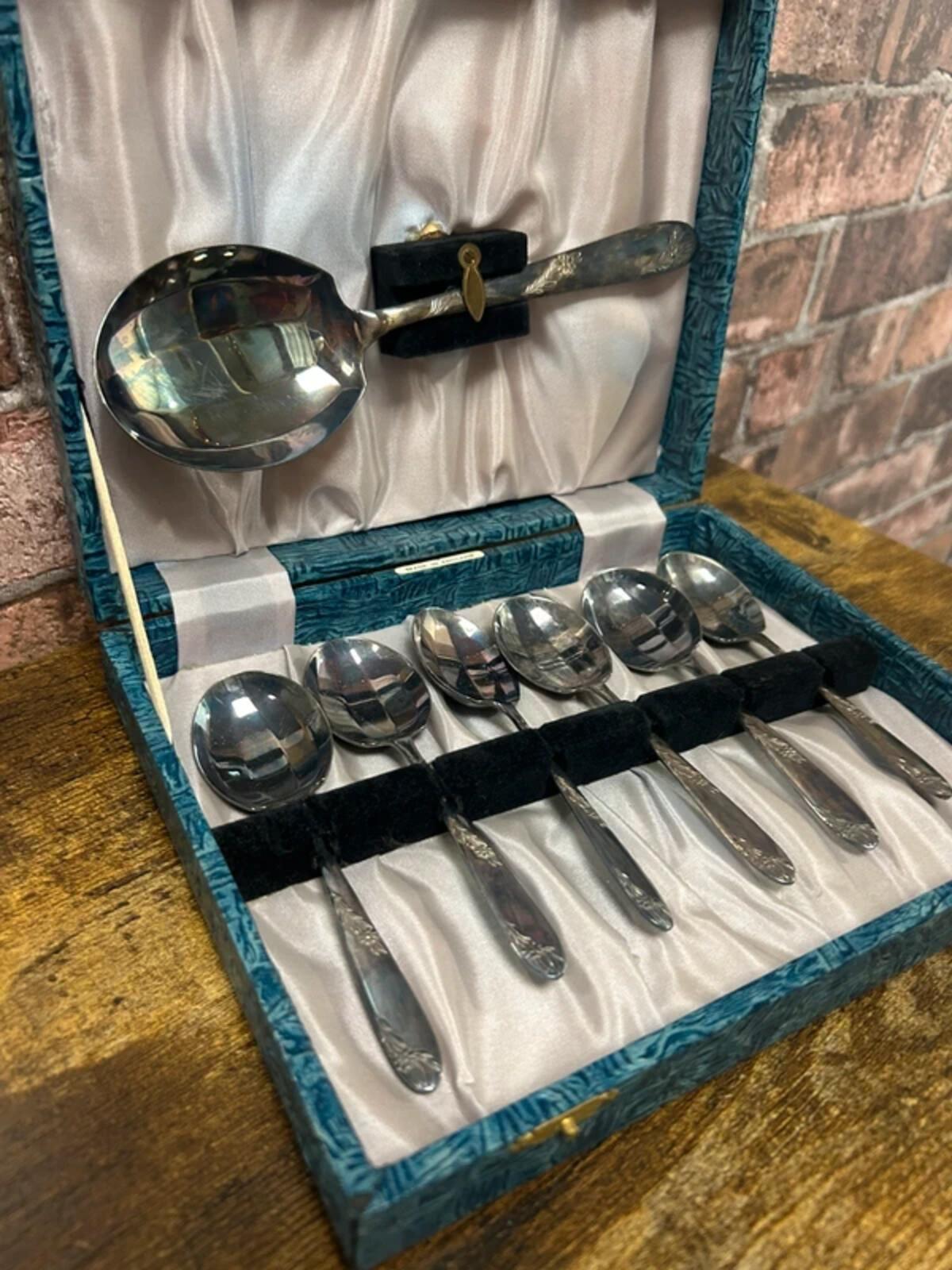 Vintage Made in England Spoon Set