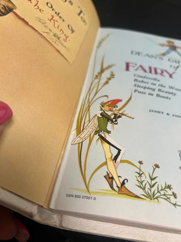 Deans Gift Books of Fairy Tales 1960's Book