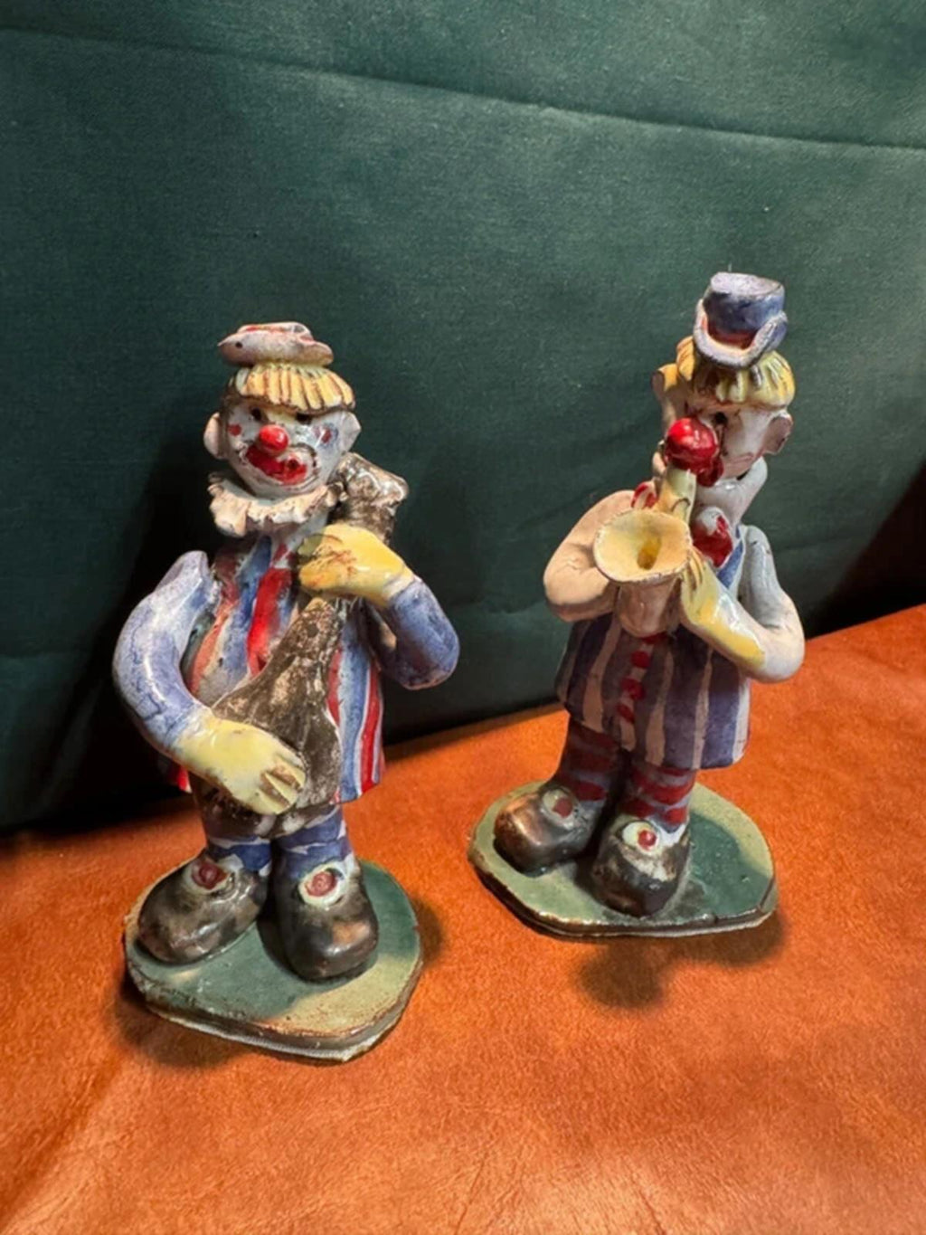 Marie Whitby Clown Figurines x 2
