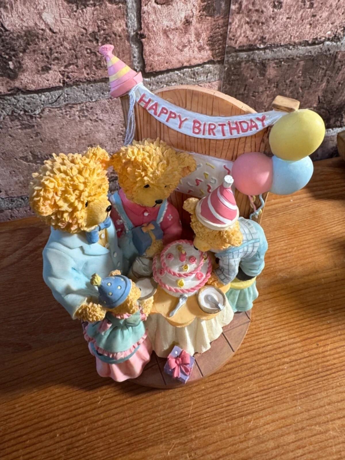 Loveable Teddies by Avon Happy Birthday