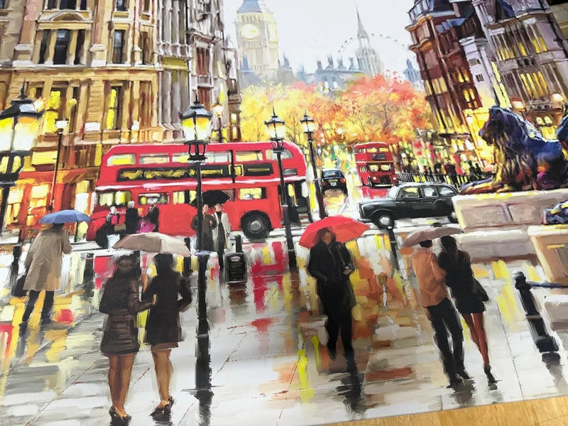 London Print on Canvas