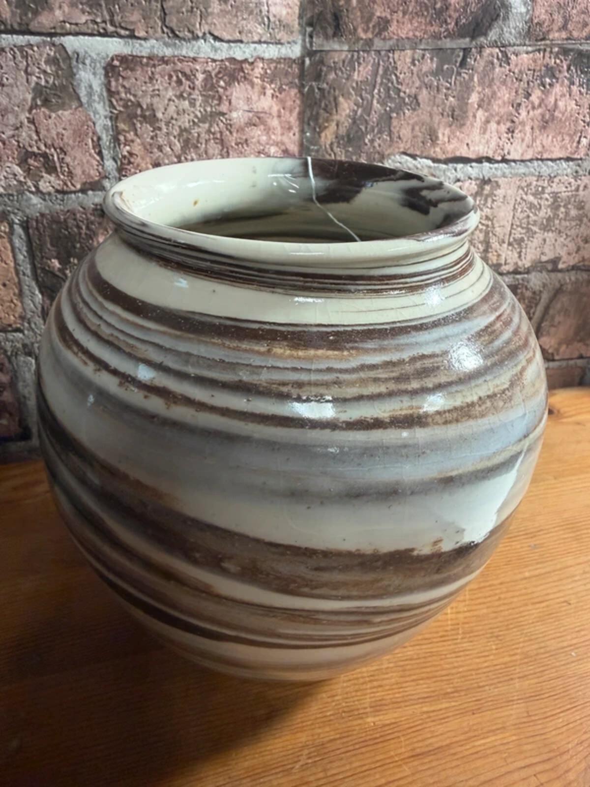 Vintage Alan Long Pottery Vase