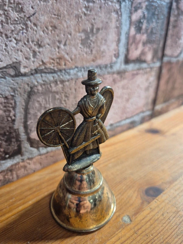 Brass welsh lady bell